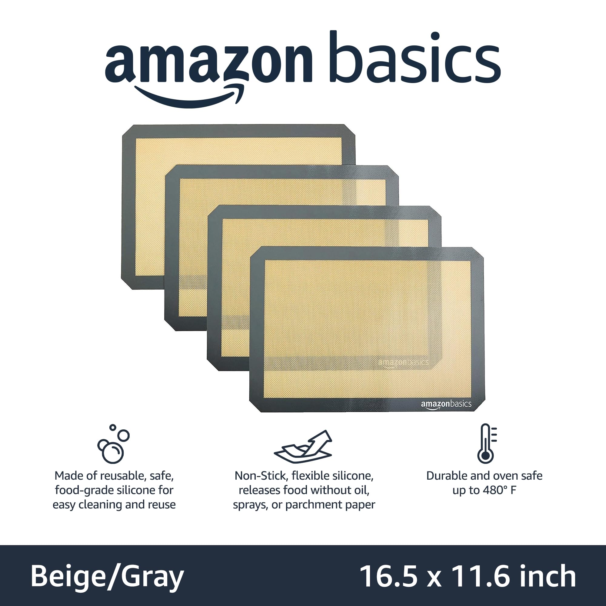 Silicone Non-Stick Baking Mats