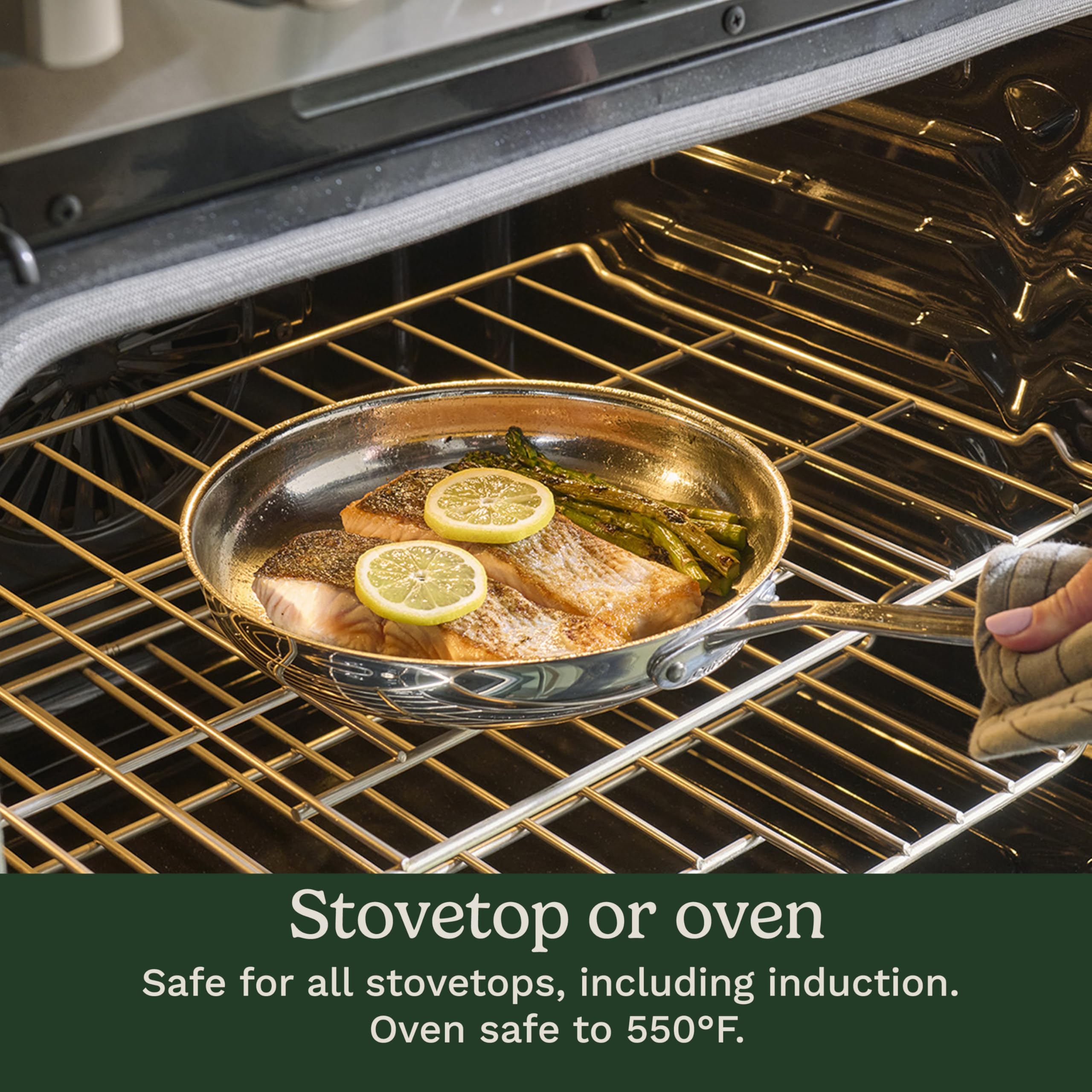 Stainless Steel 11-Piece Cookware Collection