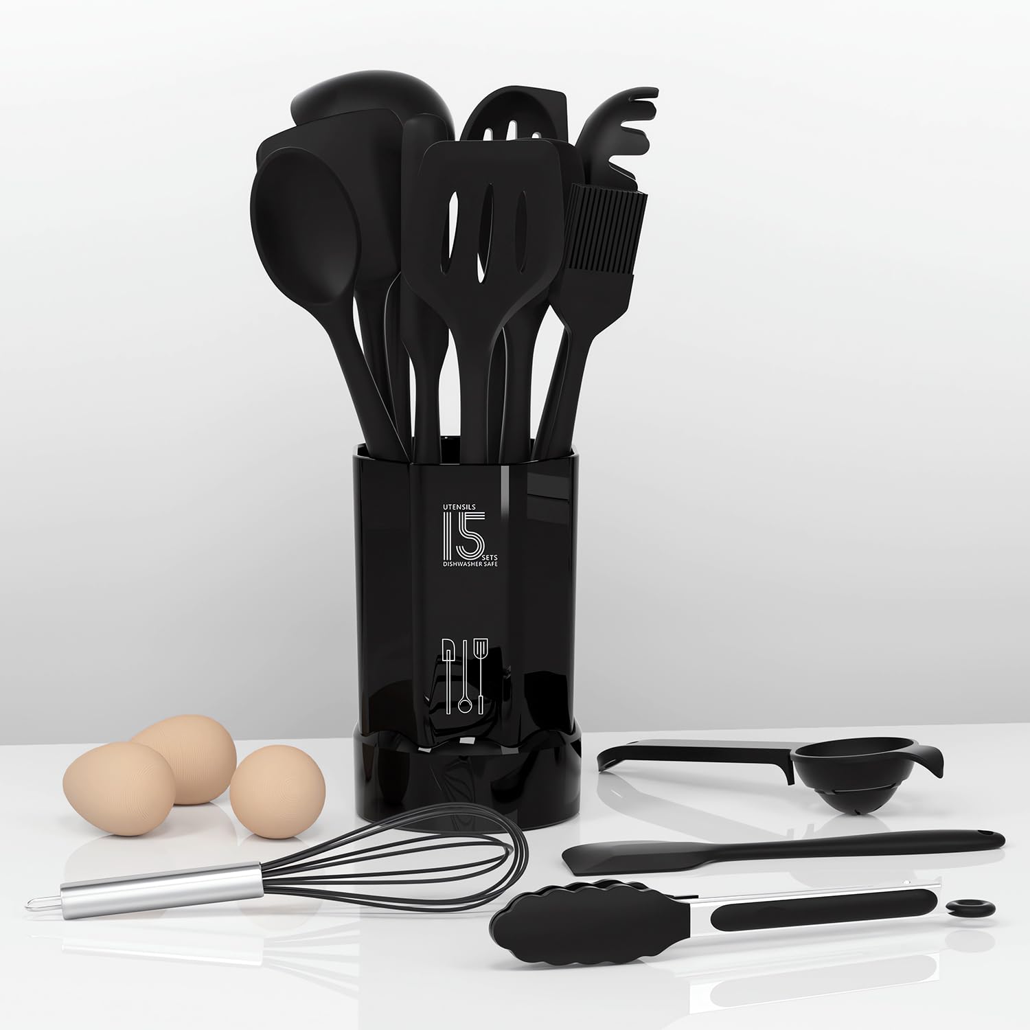 Premium Silicone Kitchen Utensil Set