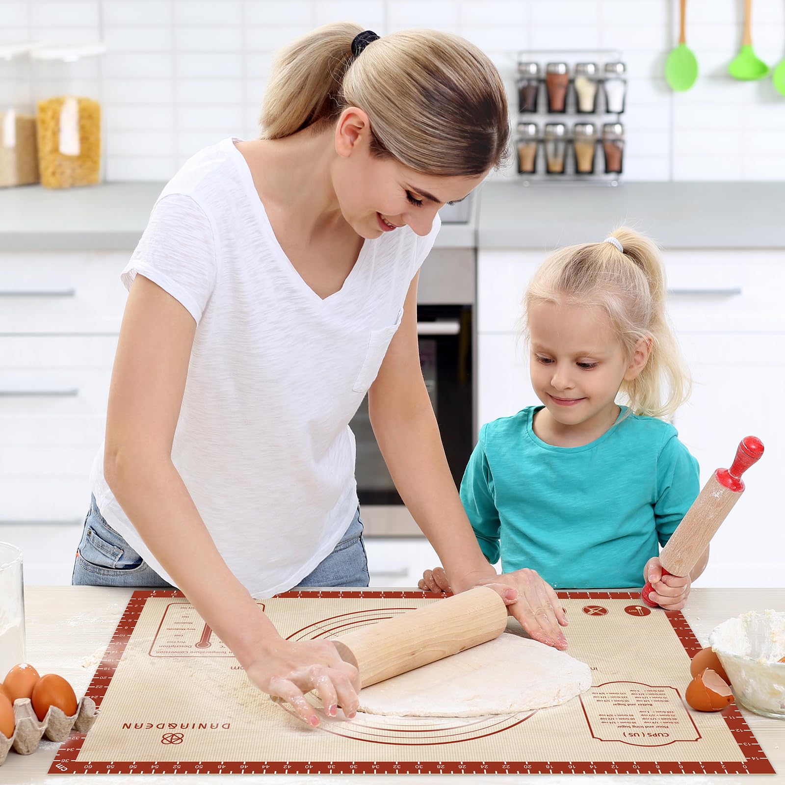Extra Thick Silicone Baking Mat with Measurement Guides